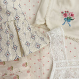 Konges Sløjd A/S WOVEN SHORT SLEEVE SHIRTS optic white