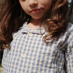 Konges Sløjd A/S WOVEN SHORT SLEEVE SHIRTS captains blue check
