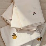 Konges Sløjd A/S MUSLIN CLOTHS cherry