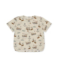 Konges Sløjd A/S WOVEN SHORT SLEEVE SHIRTS sail away