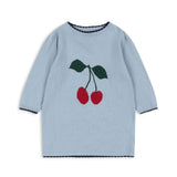 Konges Sløjd A/S KNITTED DRESSES blue fog