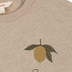 Konges Sløjd A/S JERSEY BLOUSES oxford tan lemon