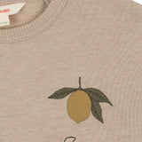 Konges Sløjd A/S JERSEY BLOUSES oxford tan lemon