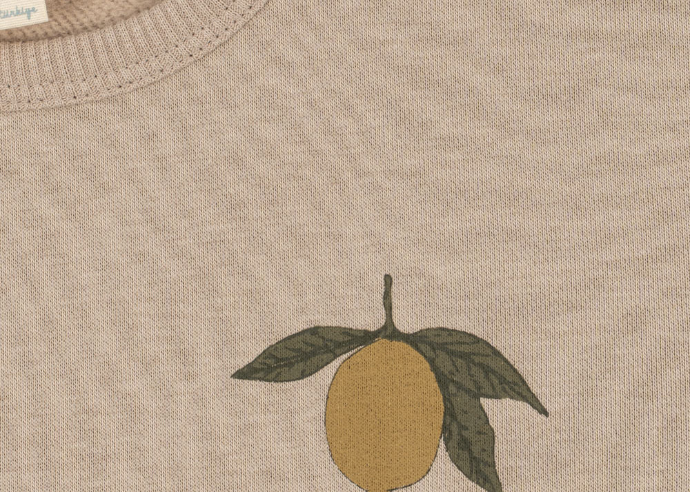 Konges Sløjd A/S JERSEY BLOUSES oxford tan lemon