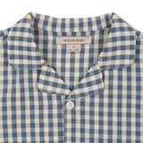 Konges Sløjd A/S WOVEN SHORT SLEEVE SHIRTS captains blue check