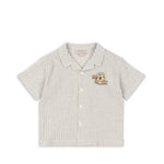 Konges Sløjd A/S WOVEN SHORT SLEEVE SHIRTS stripe bluie