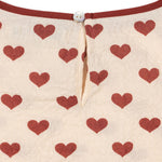 Konges Sløjd A/S WOVEN SHORT SLEEVE SHIRTS amour rouge
