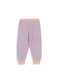 Konges Sløjd A/S KNITTED PANTS purple/pink dolphin
