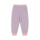 Konges Sløjd A/S KNITTED PANTS purple/pink dolphin