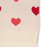 Konges Sløjd A/S KNITTED DRESSES coeur coloré duo pink