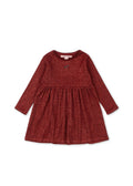 Konges Sløjd A/S JERSEY DRESSES red dahlia