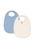 Konges Sløjd A/S DINNER BIBS navy dot/rain washed