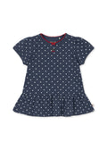 Konges Sløjd A/S JERSEY T-SHIRTS heart blues