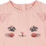 Konges Sløjd A/S UV ONESIES powder pink