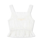 Konges Sløjd A/S WOVEN SHORT SLEEVE SHIRTS optic white