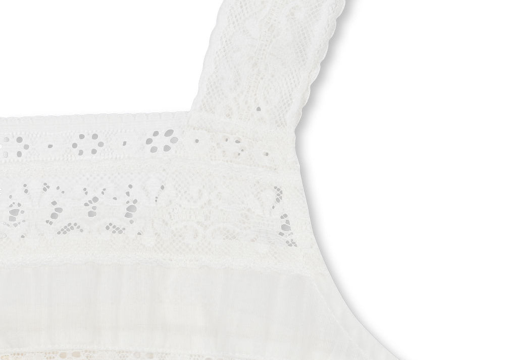 Konges Sløjd A/S WOVEN SHORT SLEEVE SHIRTS optic white