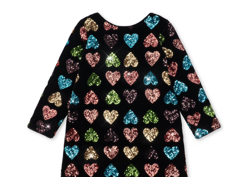 Konges Sløjd A/S JERSEY DRESSES amour sequin