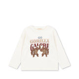 Konges Sløjd A/S JERSEY BLOUSES off white gorilla galore
