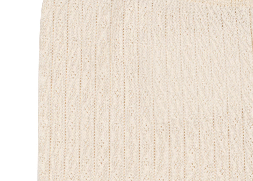 Konges Sløjd A/S JERSEY PANTS white smoke