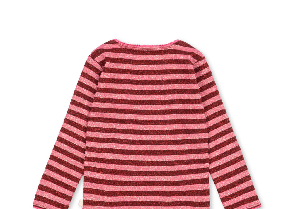Konges Sløjd A/S JERSEY BLOUSES pinky stripe